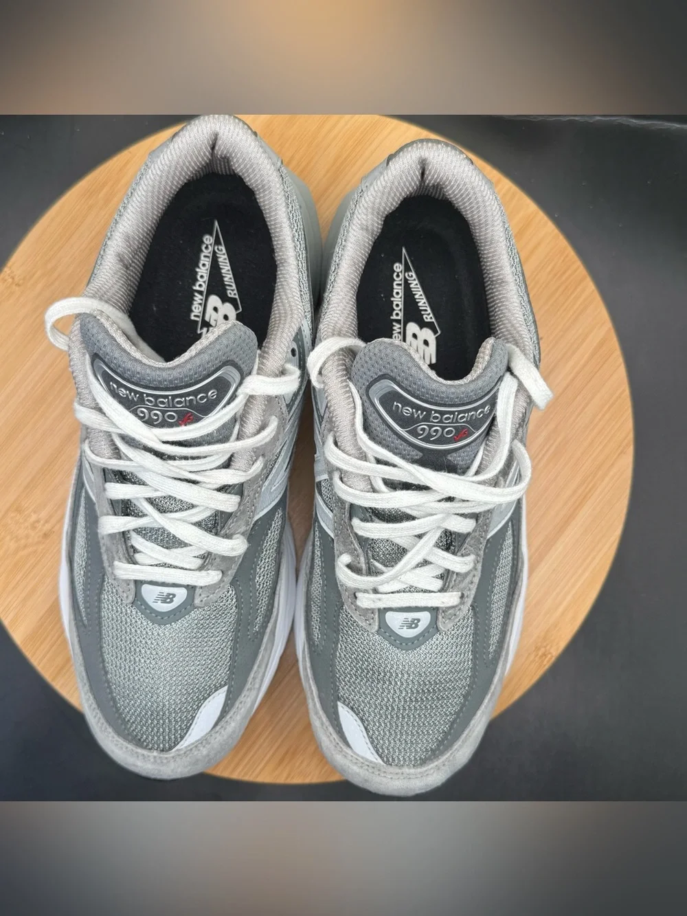 New Balance 990 V6 Castle Rock/ Grey Men’s Size 7.5 4E (Extra Wide)
